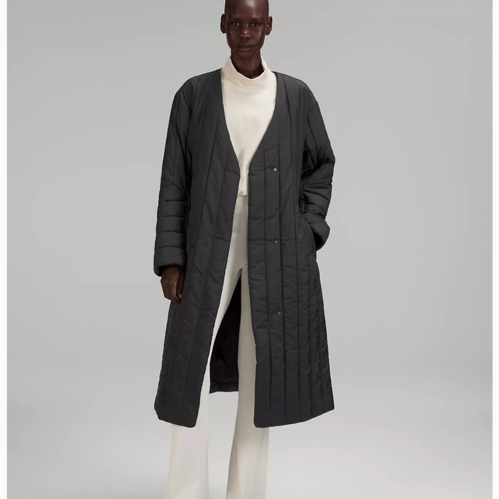 Lululemon Black parka